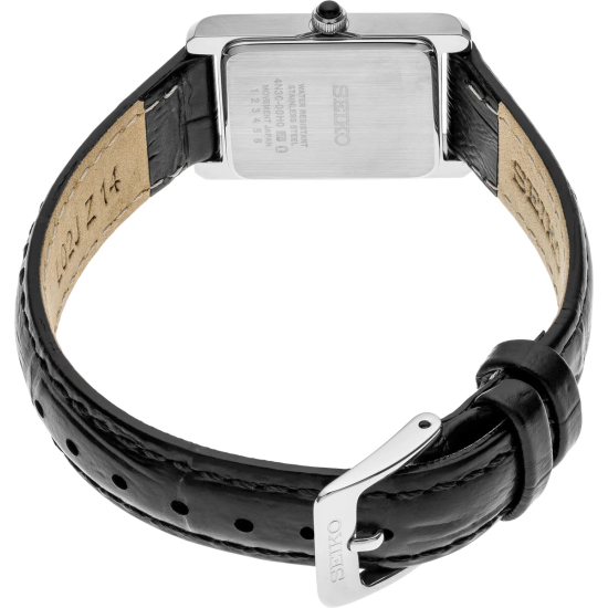 SEIKO RECHHOEKIG DAMESHORLOGE ST-LR WITTE WPL. SWR053P1 - 10068474