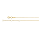 14K GG TRIPPLE BAR COLLIER - JACKIE - 10068506