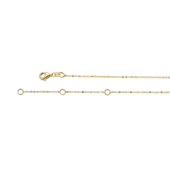 14K GG SWINGING HEART COLLIER - JACKIE - 10068509