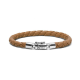 BUDDHA TO BUDDHA JACK BRACELET COGNAC ZILVEREN ARMBAND - 10068521