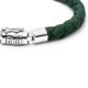 BUDDHA TO BUDDHA JACK BRACELET GREEN ZILVEREN ARMBAND - 10068522