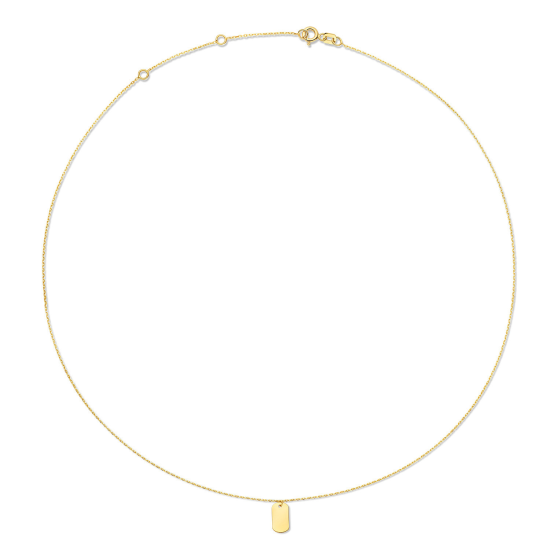 14K GG INITIAL COLLIER - JACKIE - 10068528