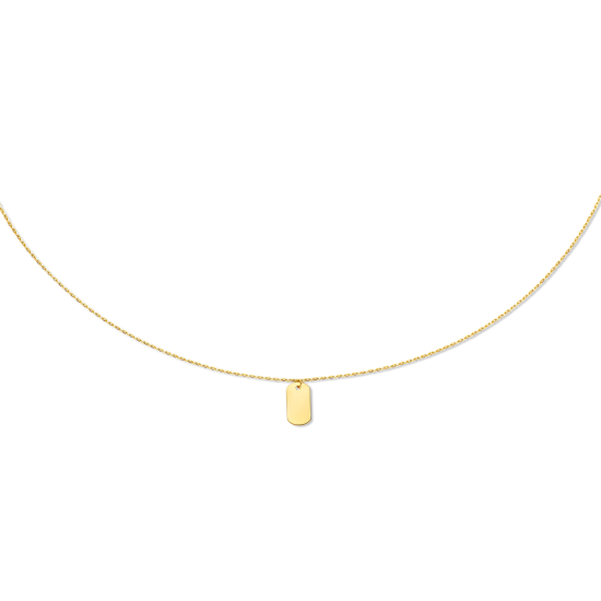 14K GG INITIAL COLLIER - JACKIE - 10068528