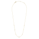 14K GG LONG OVALS COLLIER - JACKIE - 10068531