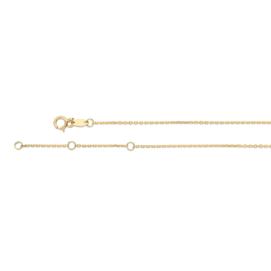 14K GG LONG OVALS COLLIER - JACKIE - 10068531