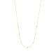 14K GG LONG OVALS COLLIER - JACKIE - 10068531