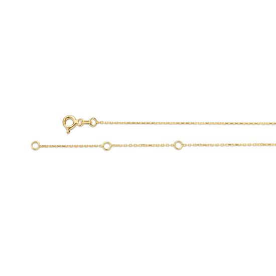 14K GG SWING DISC COLLIER JKN20.046 - JACKIE - 10068532