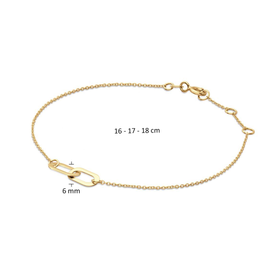 14K GG CANNAREGIO ARMBAND - JACKIE - 10068534