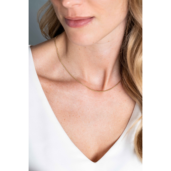 14K GG PALMIER COLLIER - ZINZI ZGC307 - 10068586