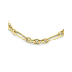 14k GG COLLIER ROND/OVAAL 5+1 OPEN 4mm 42cm - 1006850