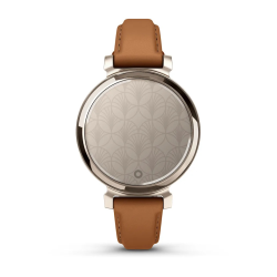 GARMIN LILLY 2 CLASSIC CREAM GOLD BRUIN LEER - 10068711