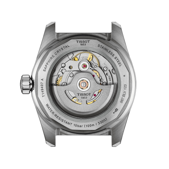TISSOT HERENHORLOGE  "PRS516 POWERAUTOMATIC 80" BICOLOR STAAL-GGDBL WITTE WPL. - 10068802