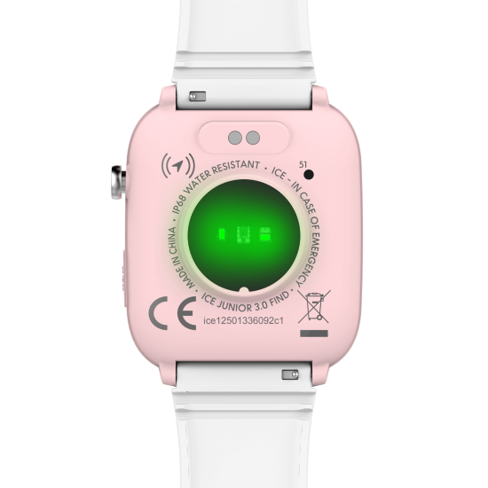 ICE JUNIOR 3.0 WIT/ROZE 1.75'' - ICE WATCH 024549 - 10068889