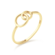 14K GG CIRO DOPPIO CIRCLE RING - JKR24.408 JACKIE - 10068890