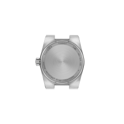TISSOT "PRX 25mm" Q DAMESHORLOGE ST-ST WIT PARELMOER WPL. - 10068907