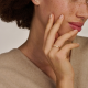 BLUSH 14k GG RING MET 7 ZIG-ZAG ZIRKONIAS - 10068948