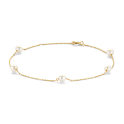 BLUSH 14k GG ARMBAND MET 5 PARELS 2248YPW - 10068949