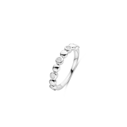 TI SENTO AANSCHUIF RING BOL MET ZIRCONIA - 12365ZI/56 - 10068953