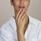 14k GG SOLITAIRRING MET PEAR SHAPED LG DIAM 0.50ct H-SI - 10068963