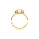 BLUSH 14k GG RING MET KLAVER 4 WIT PARELMOER - 10068985
