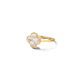BLUSH 14k GG RING MET KLAVER 4 WIT PARELMOER - 10068985