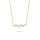 BLUSH 14k GG COLLIER MET ZIG-ZAG ZIRCONIAS 3191YZI - 10068987