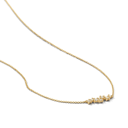 BLUSH 14k GG COLLIER MET ZIG-ZAG ZIRCONIAS 3191YZI - 10068987