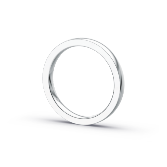RAUSCHMAYER TROUWRING PT600 1,9x2,5mm - 10068988