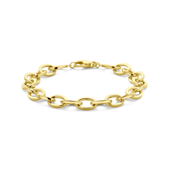 14k GG SCHAKEL ARMBAND 9x2mm 19,5cm - 10068992