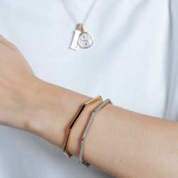 TI SENTO ARMBAND ZIRCONIA STAAF- 23079ZI - 10068995