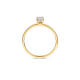 BLUSH 14k GG SOLITAIRRING MET LG DIAM. 0.50ct. W-SI LG1019/50 - 10068998