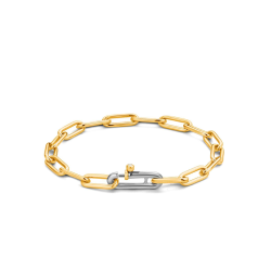 TI SENTO VERGULD SCHAKEL ARMBAND - 4859SY - 10069000