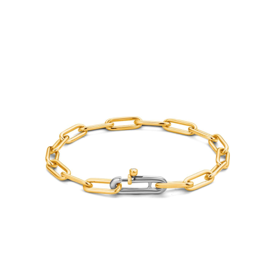TI SENTO VERGULD SCHAKEL ARMBAND - 4859SY - 10069000
