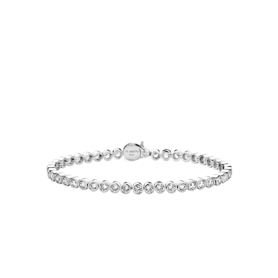 TI SENTO TENNIS ARMBAND ZIRCONIA ZILVER - 2842ZI - 10069001