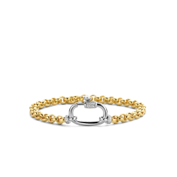 TI SENTO JASSERON SCHAKEL ARMBAND VERGULD - 2950ZY - 10069003