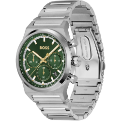 HUGO BOSS "CANDOR CHRONO" ST-ST CHRONO GROENE WPL. HB1514220 - 10069005