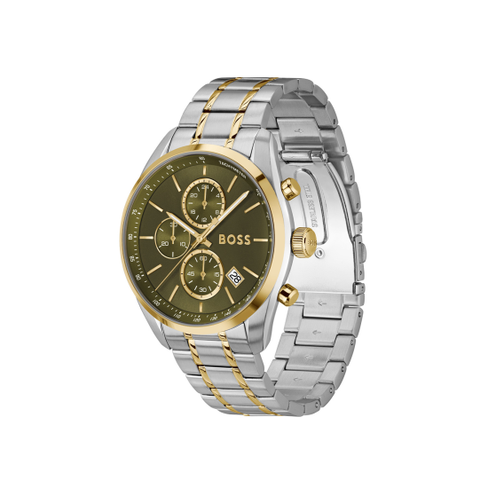 HUGO BOSS "GRAND PRIX" ST-BICOLOR HPH CHRONO ZW.WPL. HB1514227 - 10069006