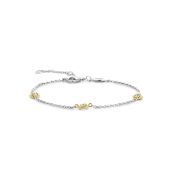 TI SENTO ARMBAND 3X ZIRCONIA VERGULD - 23027ZY - 10069009