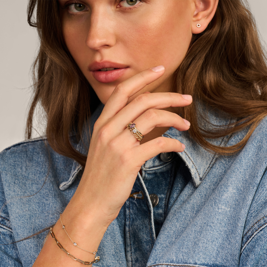 BLUSH 14k GG RING INFINITY ENDLESS 2,5mm - 10069018