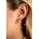 14K GG GEDRAAIDE BRUIS CREOOL - ZINZI ZGO332 - 10069036