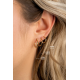 14K GG BASIC CREOOL KLAPSLUITING 13MM - ZINZI ZGO126 - 10069038