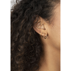 14K GG BASIC CREOOL KLAPSLUITING 12MM - ZINZI ZGO125 - 10069039