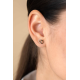 14K GG OPEN RONDJES MET ZIRCONIA OORKNOP - ZINZI ZGO466 - 10069043