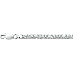 ZILVEREN KONINGSSCHAKEL COLLIER 3mm 60cm - 10069049