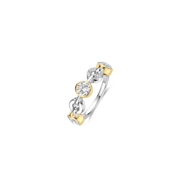TI SENTO RING SCHAKEL MET ZIRKONIA - 12375ZY - 10069058