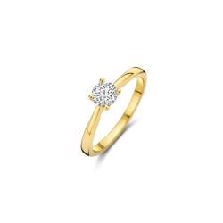 BLUSH 14k GG SOLITAIRRING BRILJANT LG DIAM.45ct TW-SI LG1003Y/52 - 10069059
