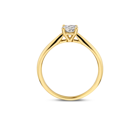 BLUSH 14k GG SOLITAIRRING BRILJANT LG DIAM.45ct TW-SI LG1003Y/52 - 10069059