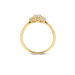 BLUSH 14k GG 3STEENS RIJRING LG DIAM.40ct TW-SI LG1008Y/54 - 10069060