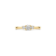 BLUSH 14k GG 3STEENS RIJRING LG DIAM.40ct TW-SI LG1008Y/54 - 10069060