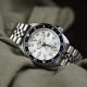 SEIKO "5 SPORTS" HPH ST-ST AUTOMATIC GMT-DATE ZWART SSK033K1 - 10069068